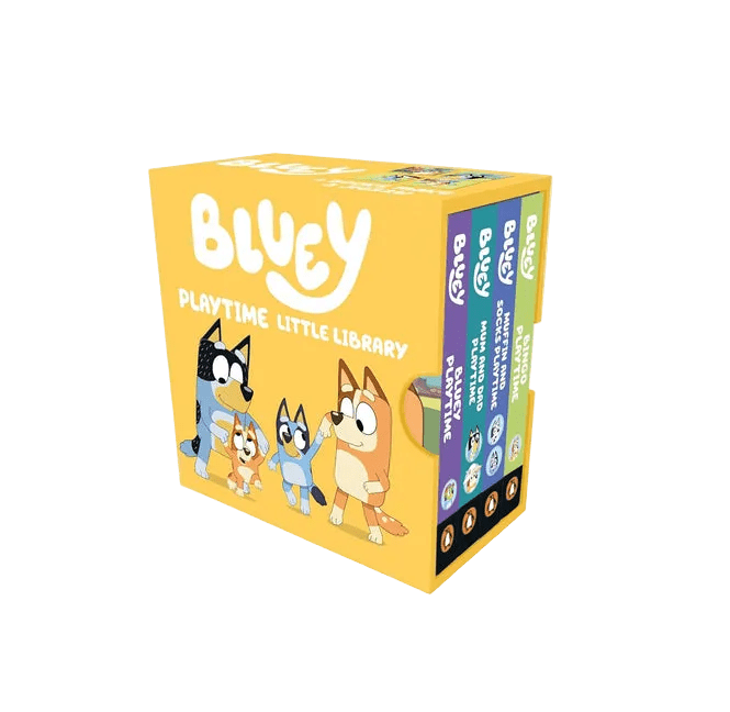 Bluey: Playtime Little Library 4-Book Box Set
