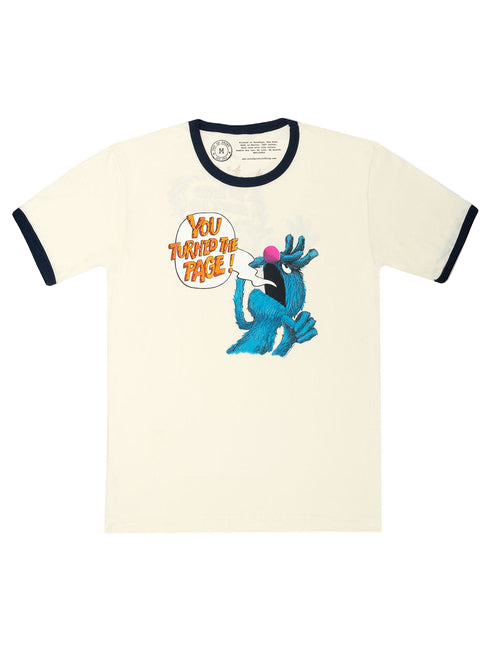 Sesame Street: The Monster at the End of This Book Adult Unisex Ringer T-Shirt