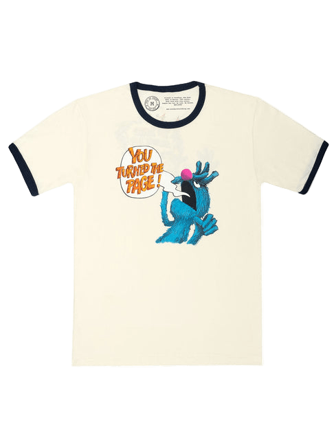 Sesame Street: The Monster at the End of This Book Adult Unisex Ringer T-Shirt