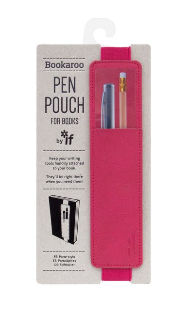 Bookaroo Pen Pouch Pink - Ingram