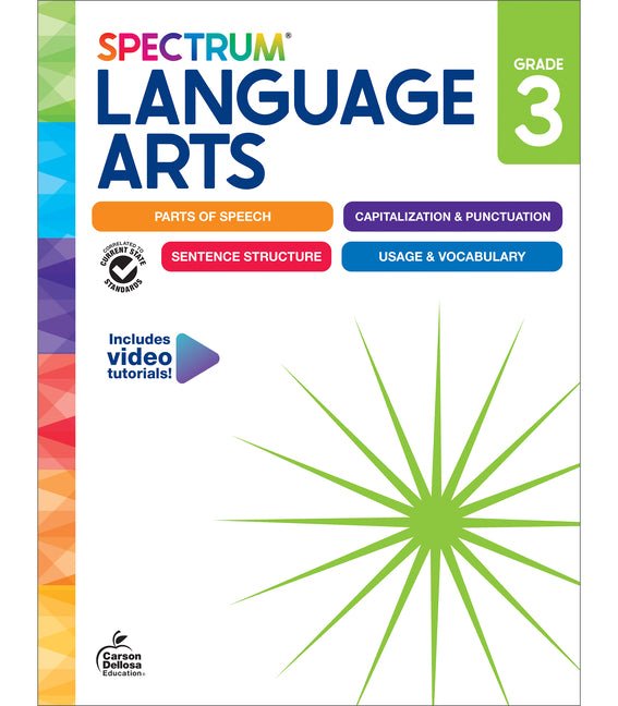 Spectrum Language Arts Workbook, Grade 3 - Ingram