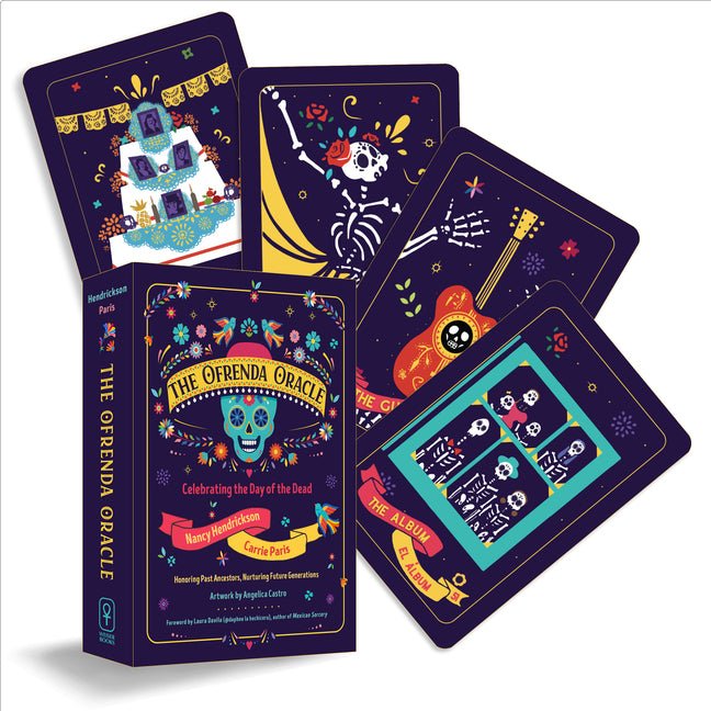 Ofrenda Oracle: Celebrating the Day of the Dead/Celebrando El Día de Muertos (60 Full-Color Cards and 136-Page Guidebook) - Ingram