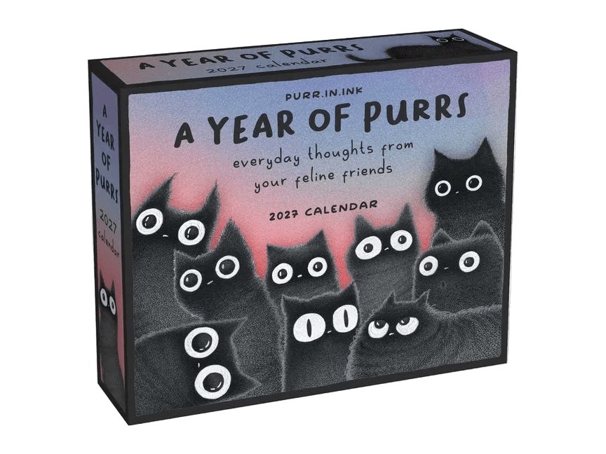 A Year of Purrs 2027 Day-To-Day Calendar