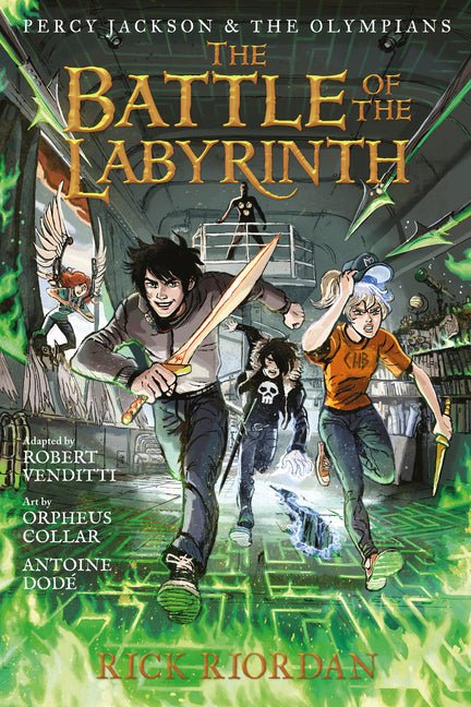 Percy Jackson and the Olympians: Battle of the Labyrinth: The Graphic Novel, The-Percy Jackson and the Olympians - Ingram