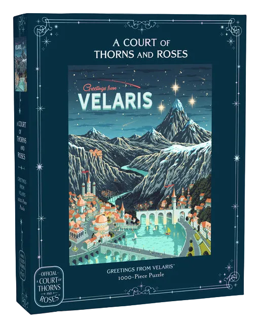 A Court of Thorns and Roses Official Greetings from Velaris 1000-Piece Puzzle