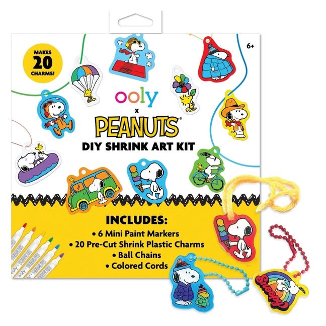 Peanuts Shrink Art Kit with 6 Mini Paint Markers - Ingram