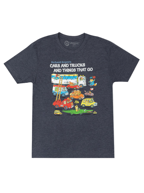 Richard Scarry: Cars and Trucks and Things That Go Adult Unisex T-Shirt