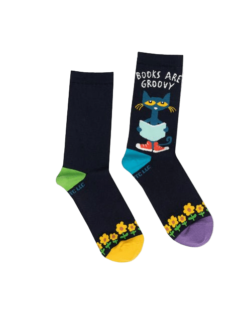 Pete the Cat: Books Are Groovy Socks