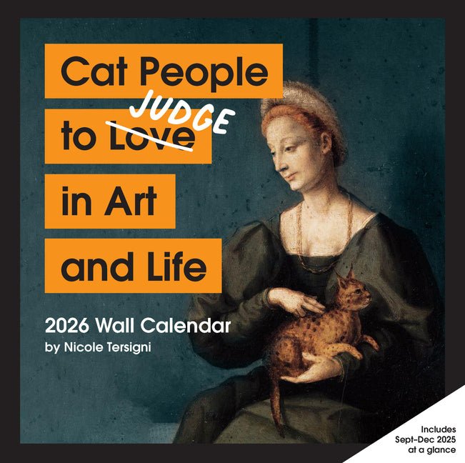 Cat People to Judge in Art and Life 2026 Wall Calendar - Ingram