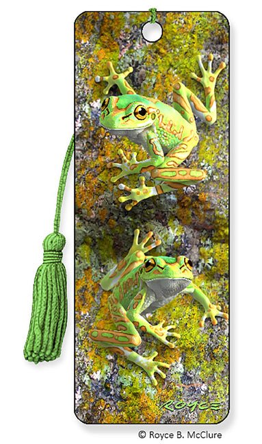 Royce 3D Bookmark - Bell Frogs - Ingram