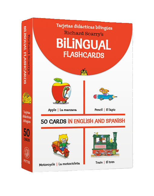 Richard Scarry's Bilingual Flashcards: 50 Cards in English and Spanish