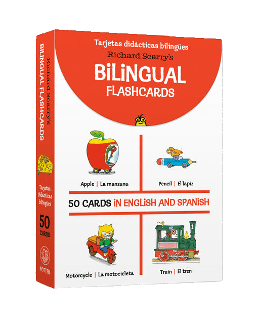 Richard Scarry's Bilingual Flashcards: 50 Cards in English and Spanish