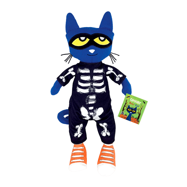 Pete the Cat Spooky Pete Doll: 14â€