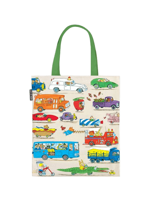 Richard Scarry: Cars and Trucks and Things That Go Tote Bag