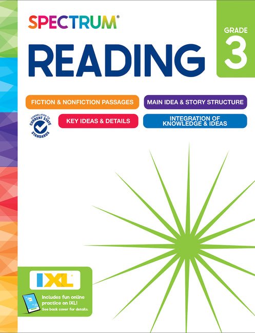 Spectrum Reading Workbook, Grade 3 - Ingram
