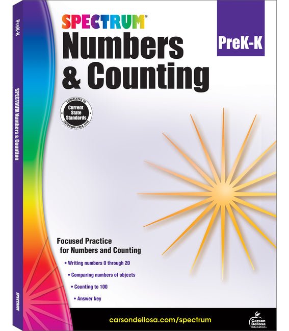 Numbers & Counting, Grades Pk - K: Volume 111 - Ingram