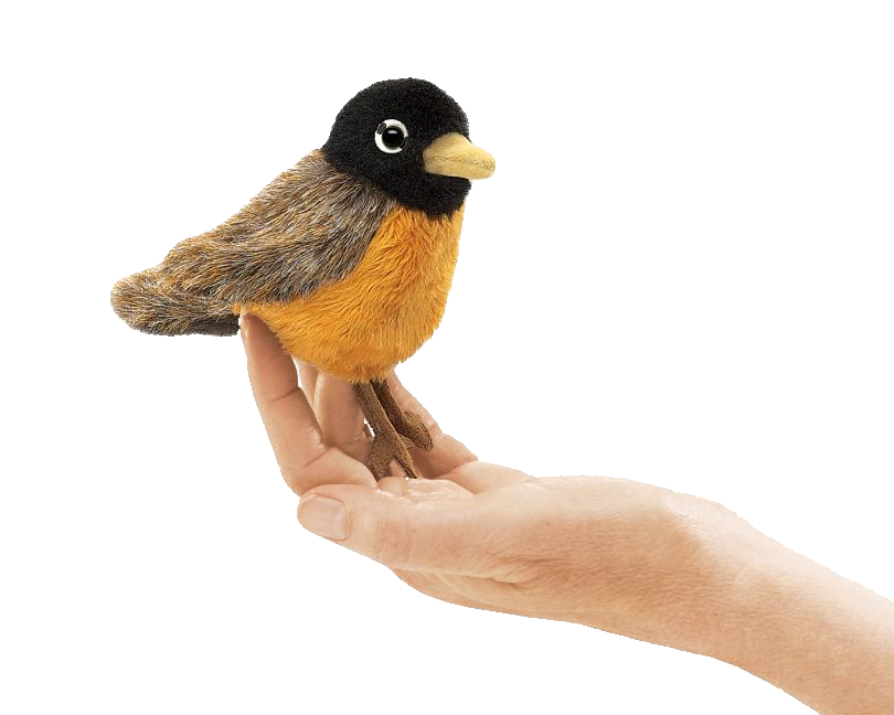 Robin Mini Finger Puppet