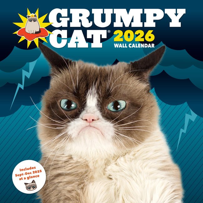 Grumpy Cat 2026 Wall Calendar - Ingram
