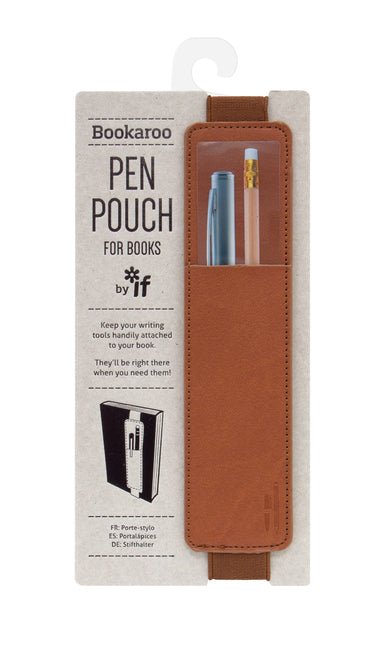 Bookaroo Pen Pouch Brown - Ingram