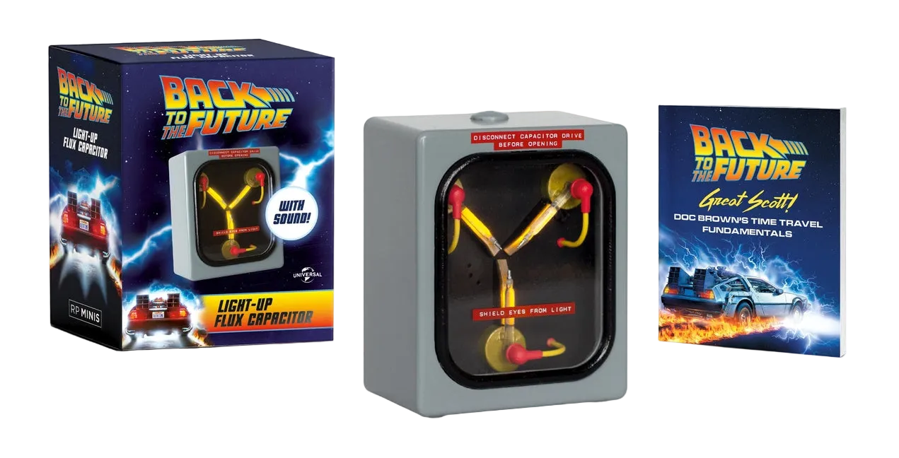 Back to the Future: Light-Up Flux Capacitor: With Sound!