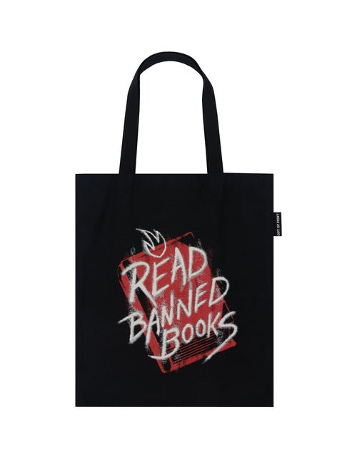 Read Banned Books (Graffiti Art) Tote Bag - Ingram