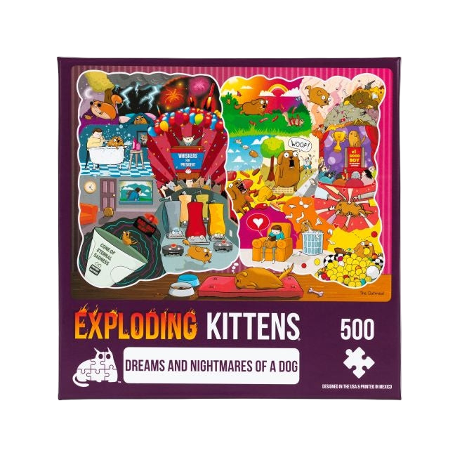 Dreams and Nightmares of a Dog Puzzle (500 piece)