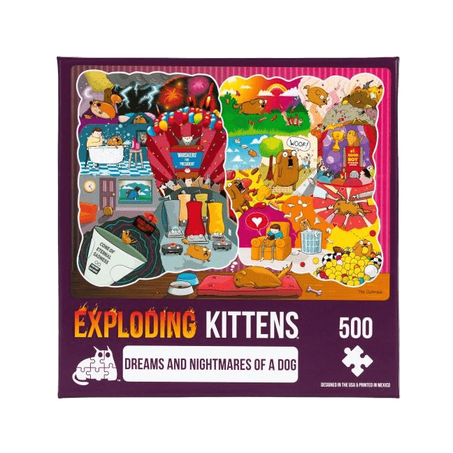 Dreams and Nightmares of a Dog Puzzle (500 piece)