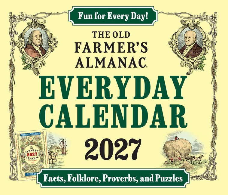 The 2027 Old Farmer's Almanac Everyday Box Calendar - Ingram