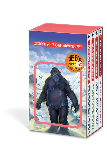 Choose Your Own Adventure 4-Book Boxed Set #1: Origin Four (the Abominable Snowman, Journey Under the Sea, Space and Beyond, the Lost Jewels of Naboot - Ingram