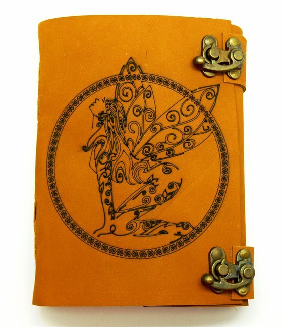 Fairy Embossed Leather Journal - Ingram