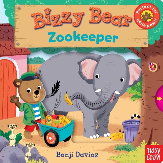 Bizzy Bear: Zookeeper: (Interactive Zoo Animal Board Book for Toddlers - With Sturdy Tabs and Slides to Push and Pull) - Ingram