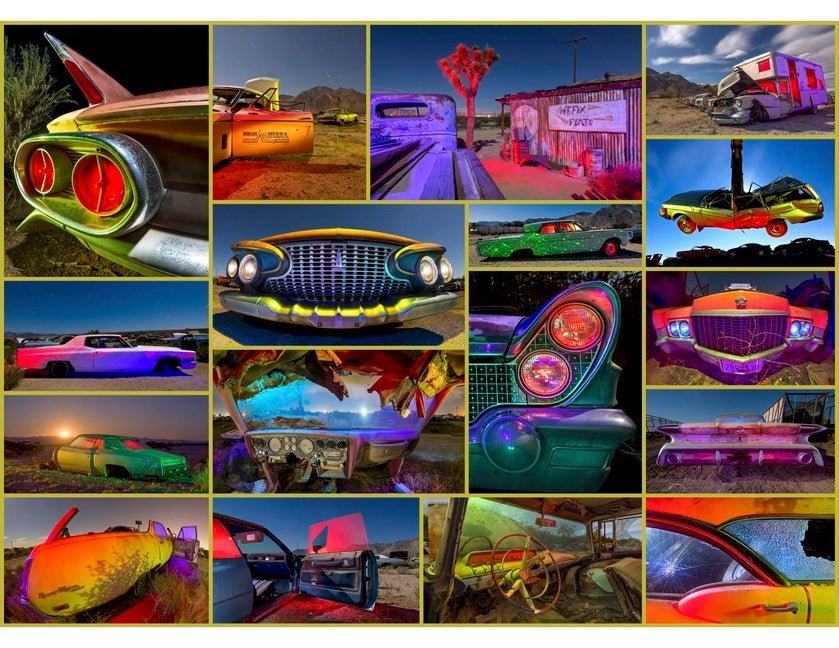 Junkyard Lights 1000 Piece Jigsaw Puzzle - Ingram