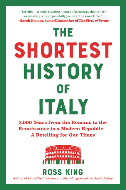 Shortest History of Italy: 3,000 Years from the Romans to the Renaissance to a Modern Republic - A Retelling for Our Times - Ingram