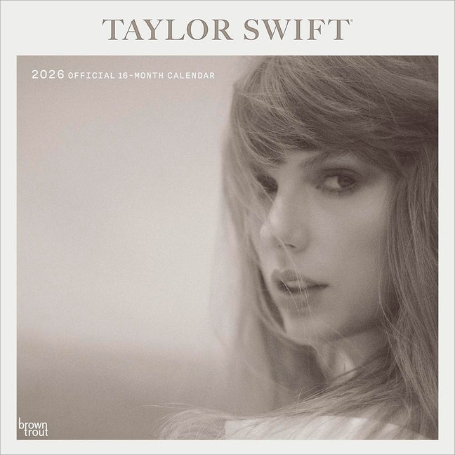 Taylor Swift Official 2026 12 X 24 Inch (Hanging) Monthly Square Wall Calendar Plastic-Free - Ingram