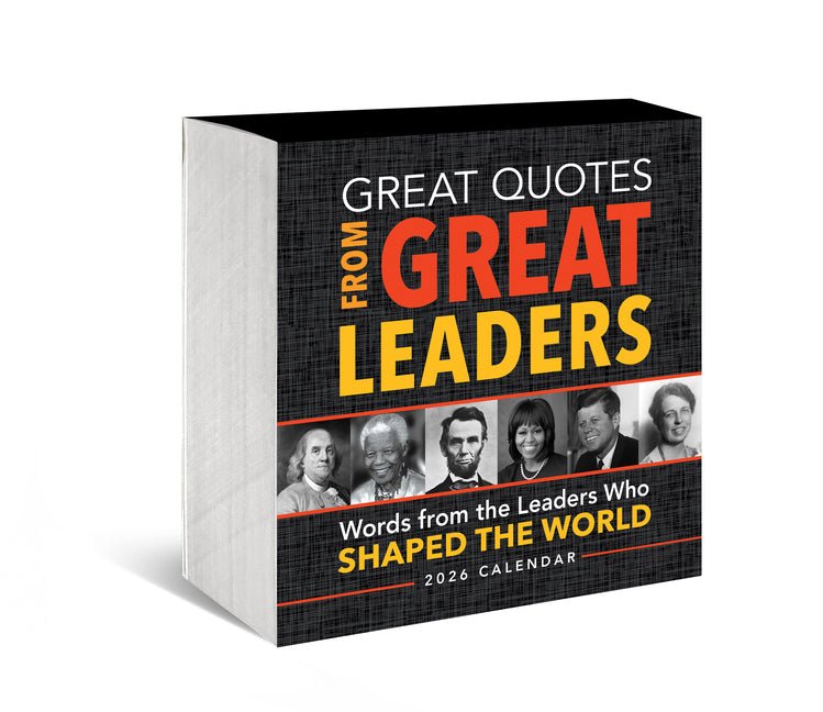 2026 Great Quotes from Great Leaders Boxed Calendar - Ingram