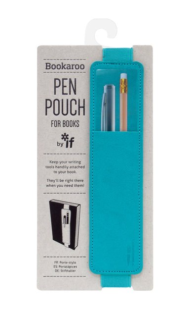 Bookaroo Pen Pouch Turquoise - Ingram