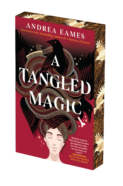 A Tangled Magic: Deluxe Stenciled Edges