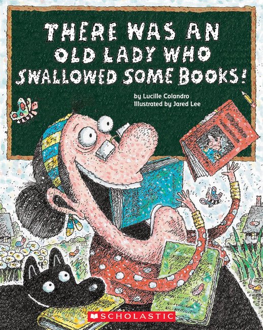 There Was an Old Lady Who Swallowed Some Books! - Ingram