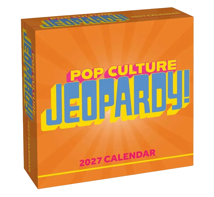 Pop Culture Jeopardy! 2027 Day-To-Day Calendar