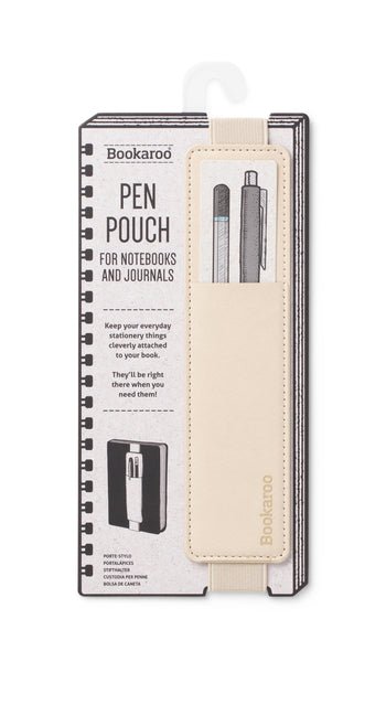 Bookaroo Pen Pouch Cream - Ingram
