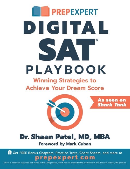 Prep Expert Digital SAT Playbook: Winning Strategies to Achieve Your Dream Score - Ingram
