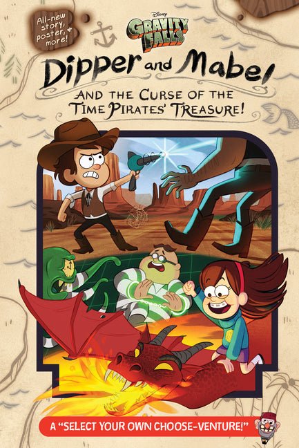 Gravity Falls: : Dipper and Mabel and the Curse of the Time Pirates' Treasure!: A Select Your Own Choose-Venture! - Ingram