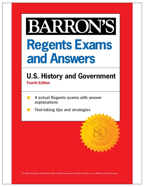 Regents Exams and Answers: U.S. History and Governent, Fourth Edition
