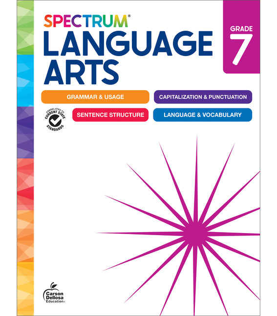 Spectrum Language Arts Workbook, Grade 7 - Ingram