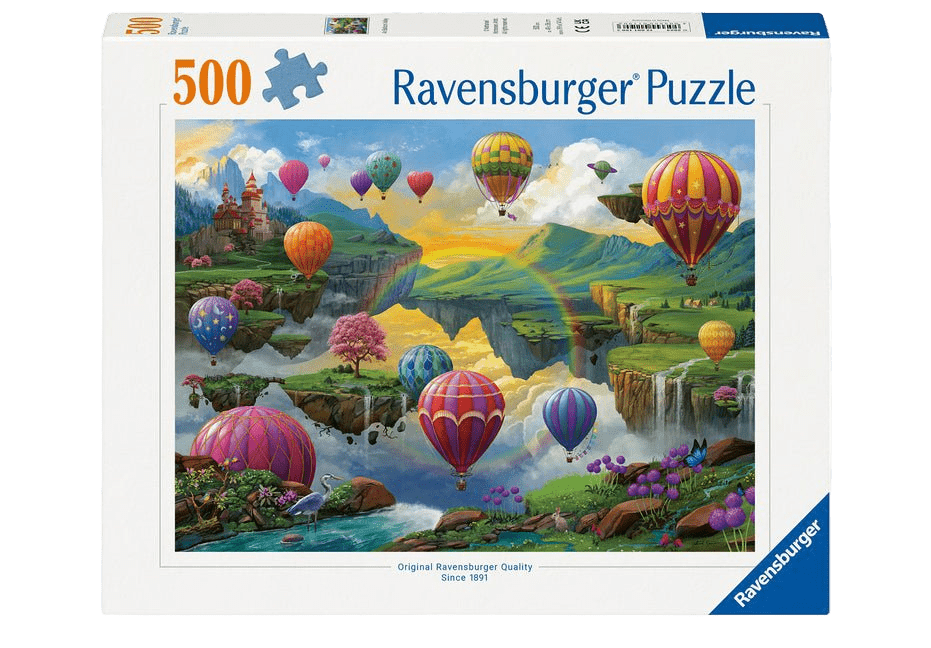 Air Balloon Valley 500 Piece Puzzle