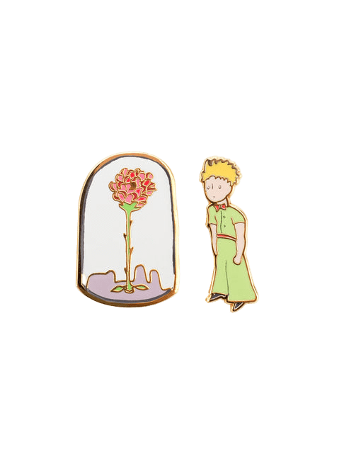 Little Prince Enamel Pin Set - Pin Set of 2