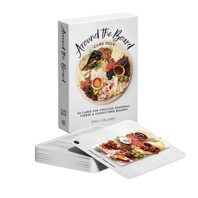 Around the Board Card Deck: 54 Cards for Creating Seasonal Cheese & Charcuterie Boards