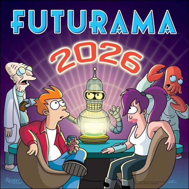 Futurama 2026 Wall Calendar - Ingram