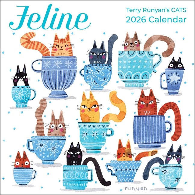 Feline 2026 Wall Calendar: Terry Runyan's Cats - Ingram