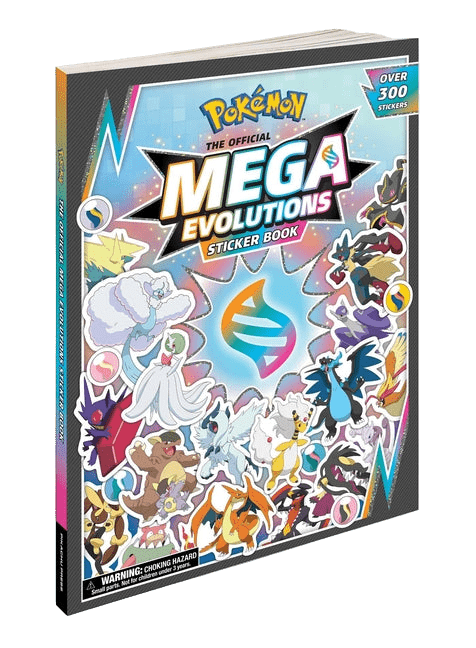 Pokémon the Official Mega Evolutions Sticker Book
